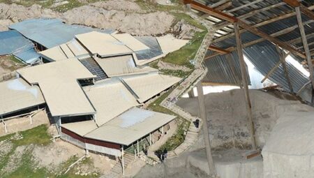 Arslantepe Höyüğü depremde kısmen hasar gördü
