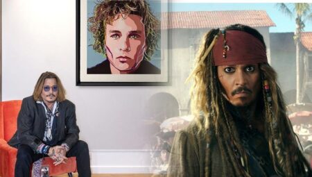 Johnny Depp’in ünlü isimleri resmettiği portreler satışa çıktı