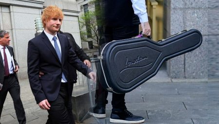 Grammy ödüllü müzisyen Ed Sheeran mahkemede şarkı söylemek zorunda kaldı