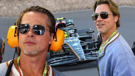 Brad Pitt film çekimlerinde gerçek Formula 1 aracı kullanacak